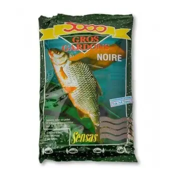 SENSAS 3000 Gros Gardons Noire 1kg