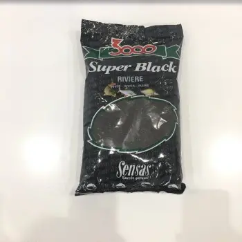 SENSAS 3000 Super Black Riviere 1kg