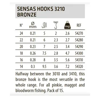 SENSAS Hooks 3210 BZ