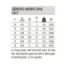 SENSAS Hooks 3314 Gold