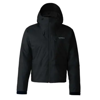 SHIMANO Durast Warm Short Rain Jacket - Black