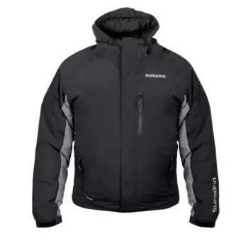 SHIMANO Rain Jacket Padded - Black