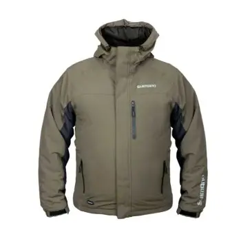 SHIMANO Rain Jacket Padded Green