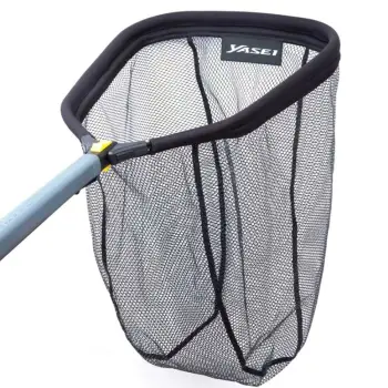 SHIMANO Yasei Single Hand Rubber Net Foldable - Floating