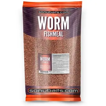 SONUBAITS Groundbait Worm Fishmeal 2kg