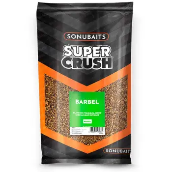 SONUBAITS Groundbait SuperCrush Barbel 2kg
