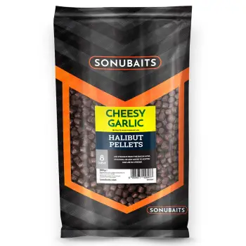 SONUBAITS Cheesy Garlic Halibut Pellets