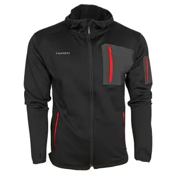 TAIMEN Polartec Power Stretch Hoody Jacket Black