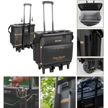 TROUT MASTER Sit N Fish Caddy