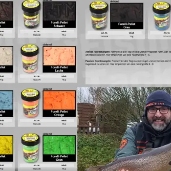 FTM Trout Finder Bait - Trout Pellet Sinkend