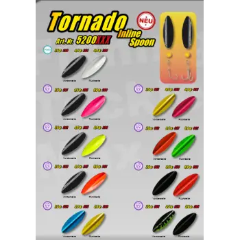 FTM Tornado UV Color Inline Spoon 7.5g