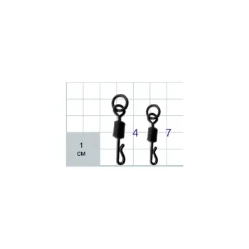 GURZA Long Q-Shaped Swing Snap with Solid Ring