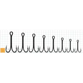 GURZA Double Hook Long Shank BN