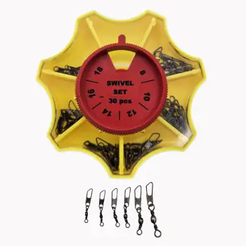 NUFISH Snap Swivel Pack Dispenser 30pcs 