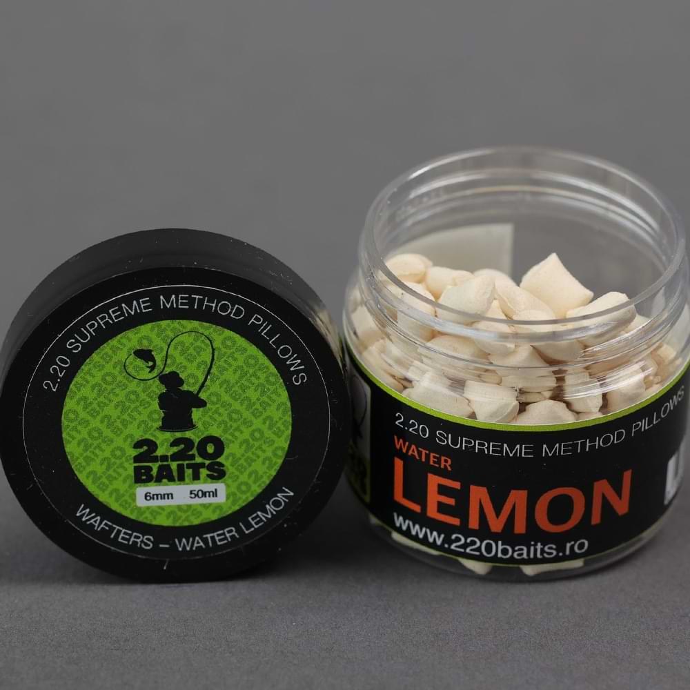2.20 Baits Wafter Supreme Pillows White 6 mm Water Lemon 50 ml