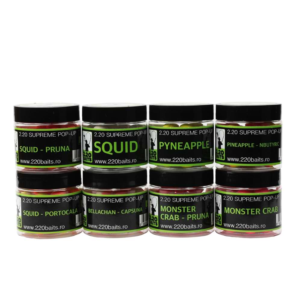 2.20 Baits Pop-Up Supreme Pink 16 mm Monster Crab 100 ml