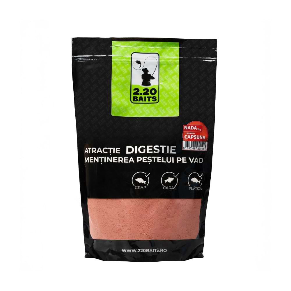 2.20 Baits Nada Supreme Capsuna 1 kg
