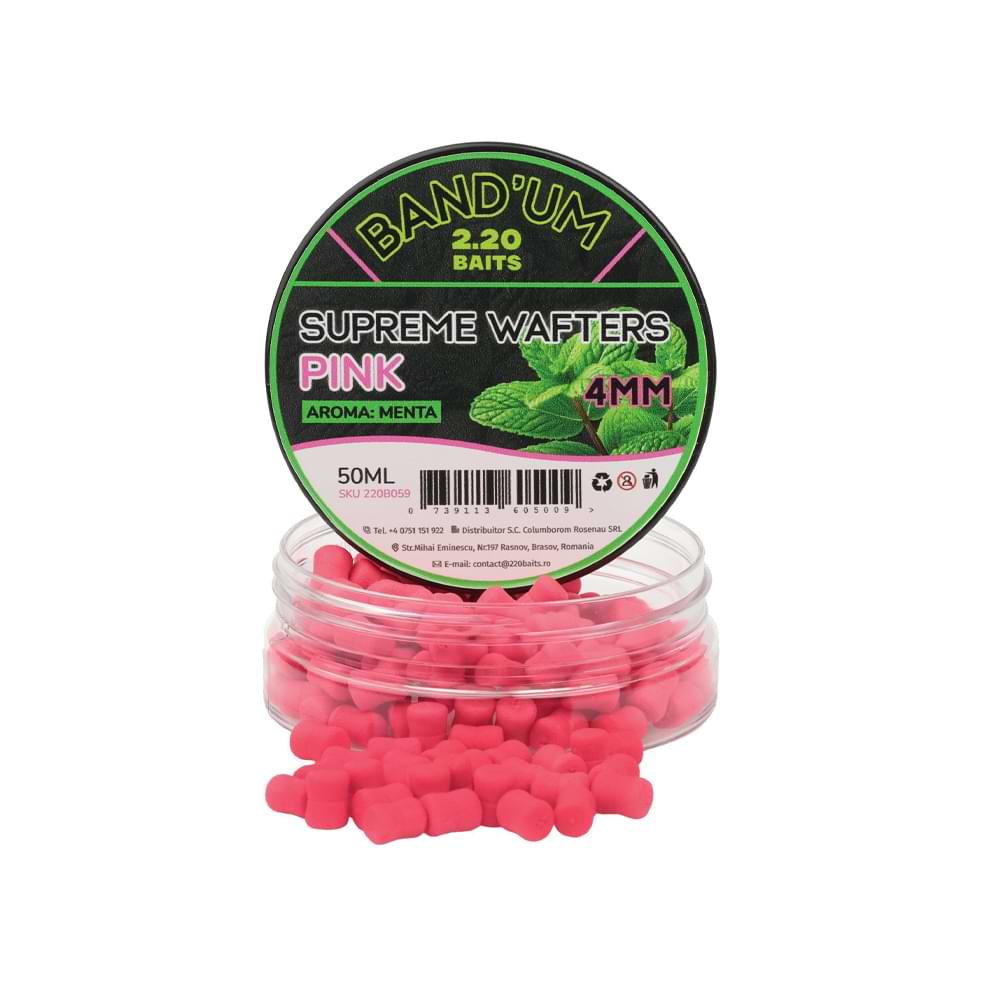 2.20 Baits Supreme Band’um Wafters Pink Mint 4 mm 50 ml