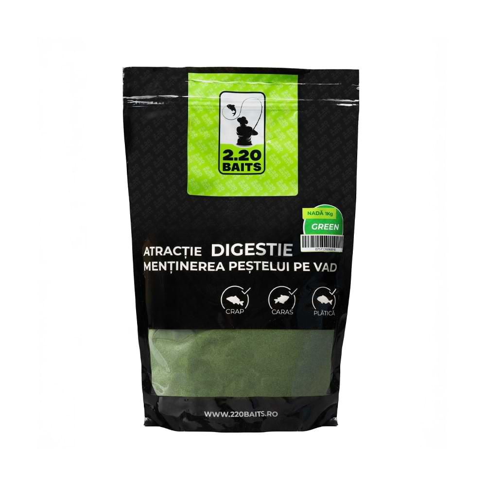 2.20 Baits Nada Green 1 kg