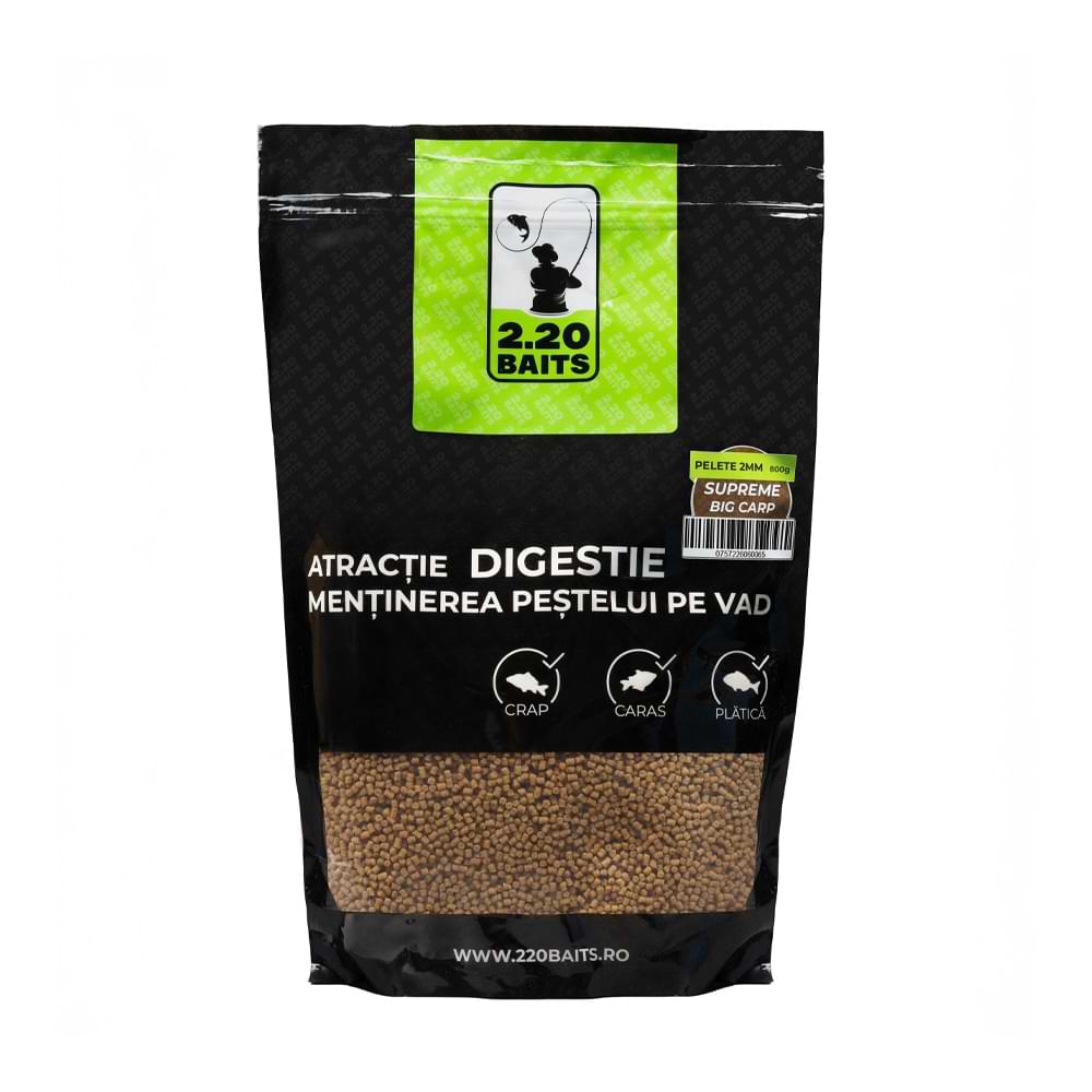 2.20 Baits Micropelete 2 mm Big Carp 800 gr