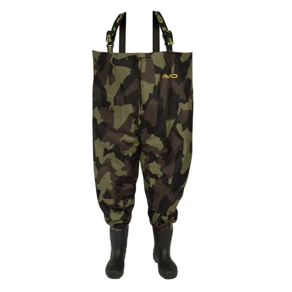 AVID CARP Distortion Camo Chest Waders