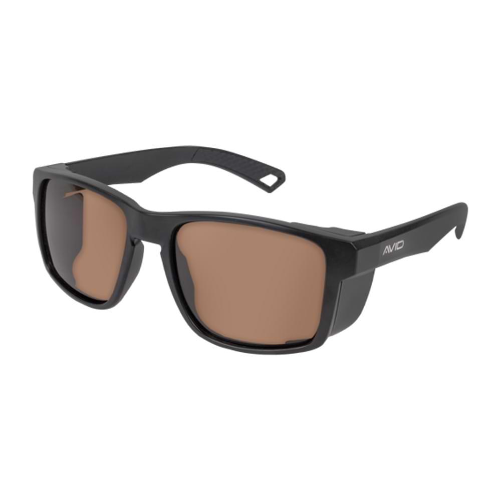 AVID CARP SeeThru Blinker Polarised Sunglasses Brown Lens
