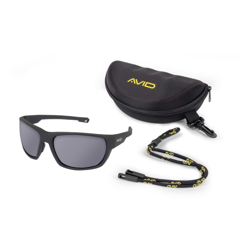 AVID CARP SeeThru OptiWrap Polarised Sunglasses Grey Lens