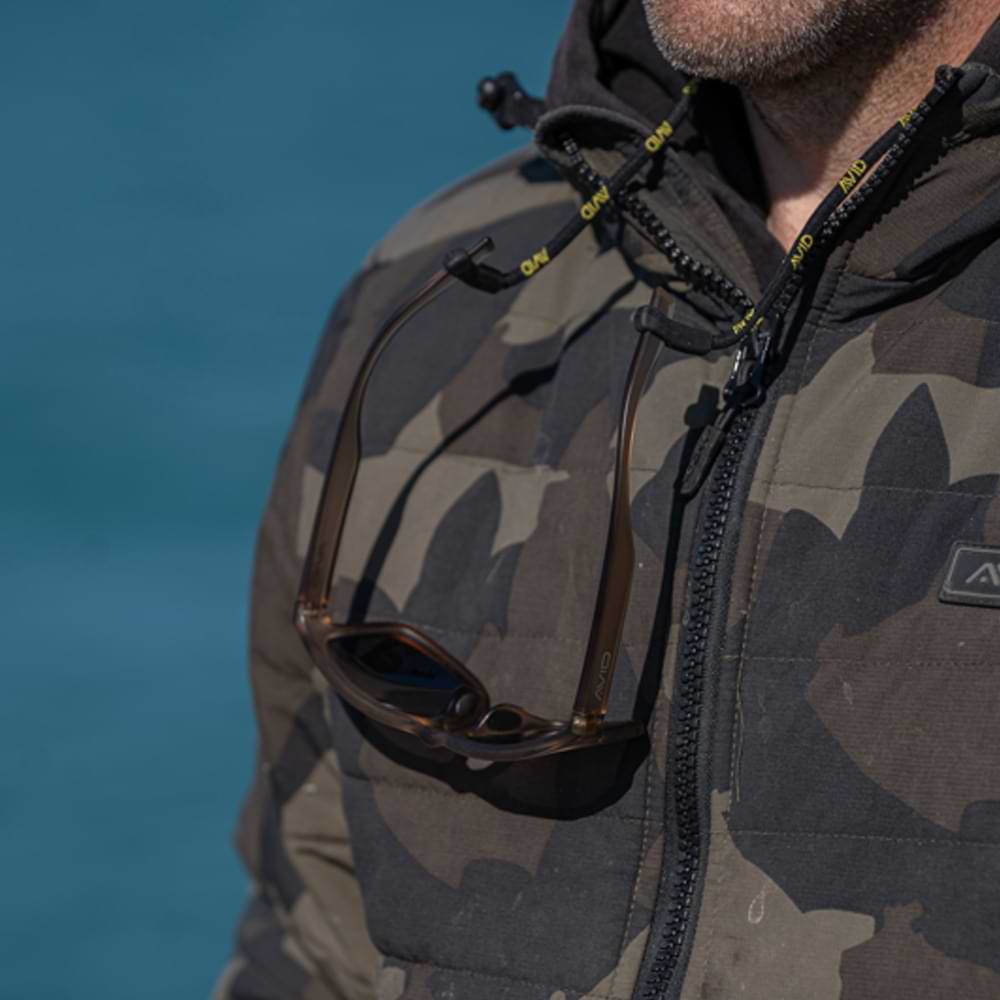 AVID CARP SeeThru Prism Polarised Sunglasses Grey Lens