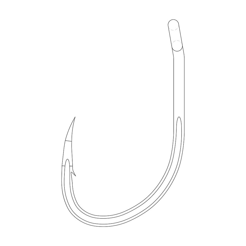 AVID CARP Armorok Hooks Wide Gape Barbed