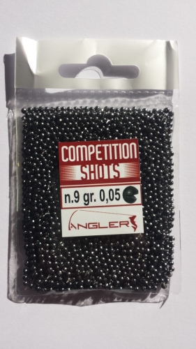 ANGLERS Competition shots - 100gr plastic bag