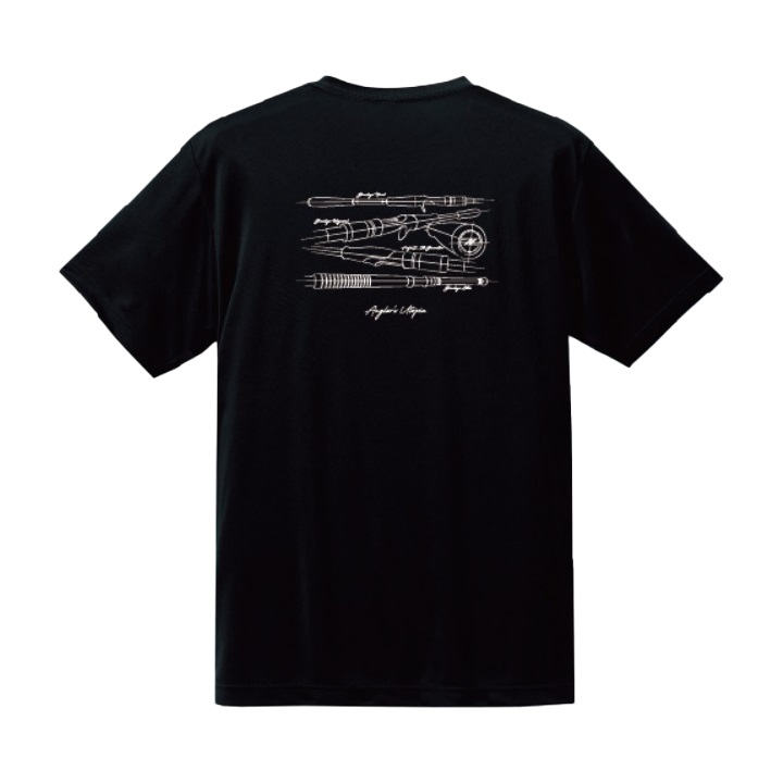 APIA T-Shirt Rod Print Black