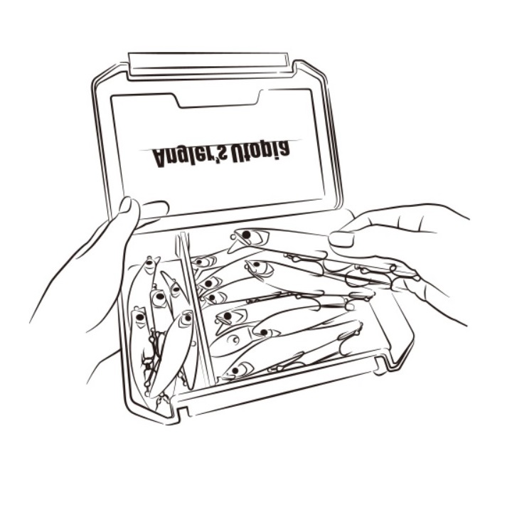 APIA T-Shirt Lurebox Print Black