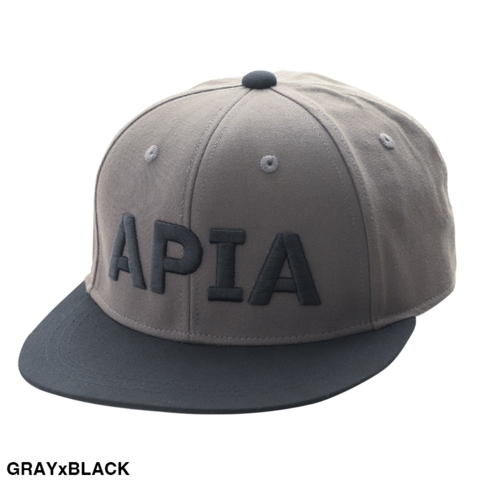 APIA Flat Cap Gray and Black 2023