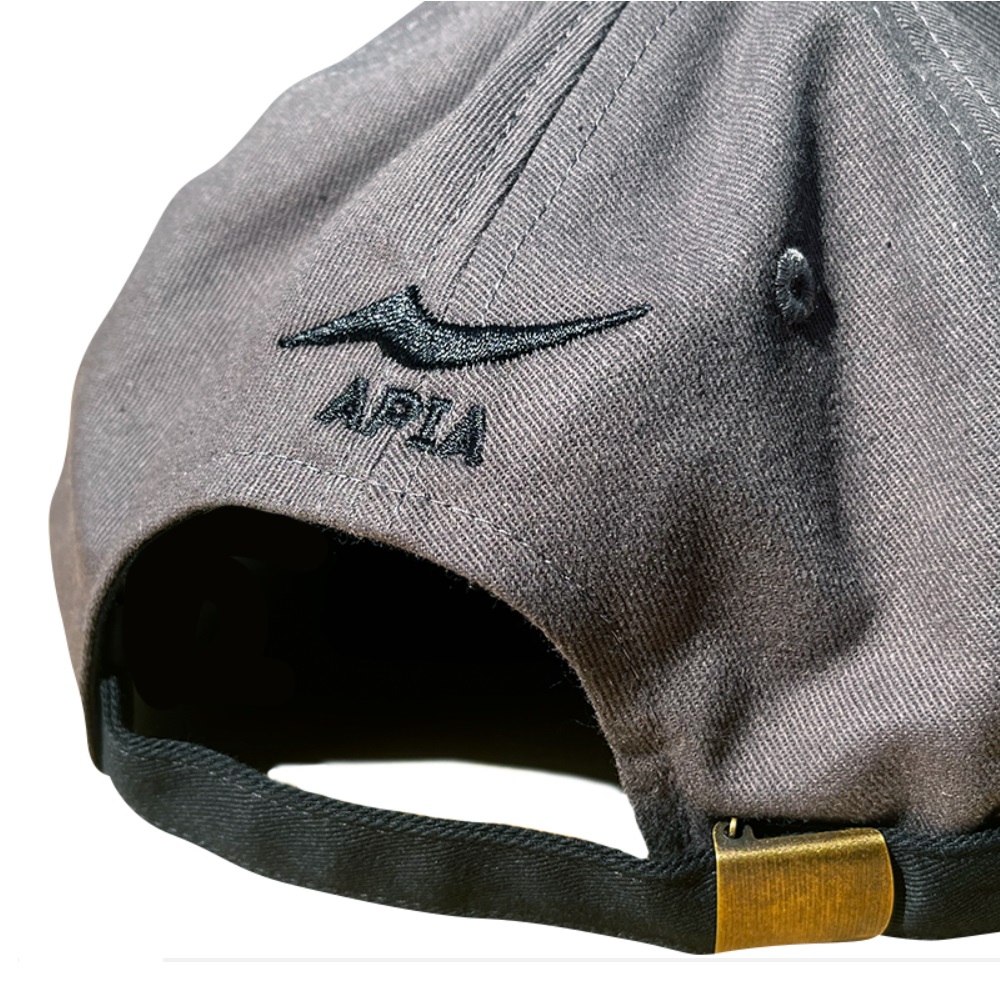APIA Flat Cap Gray and Black 2023