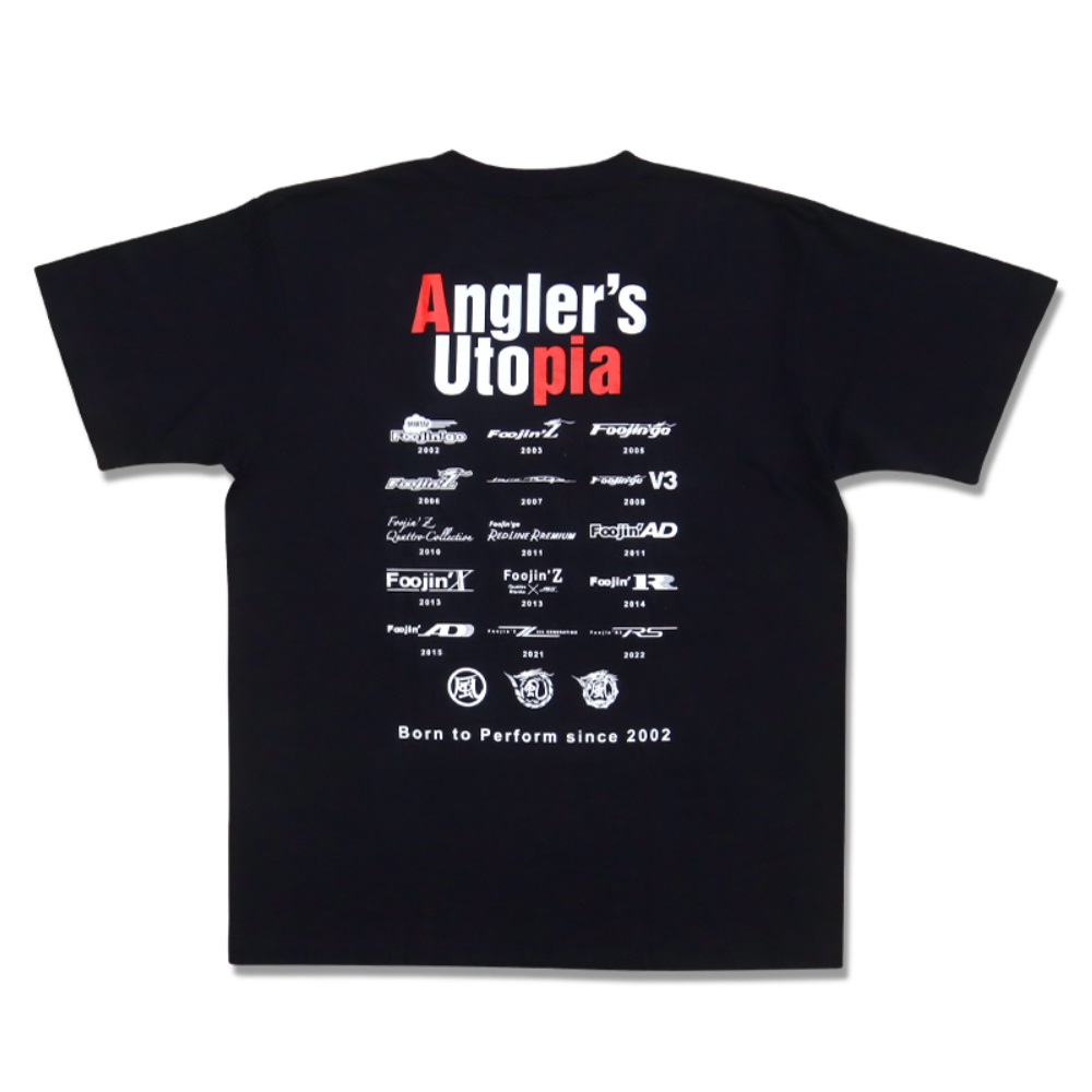 APIA T-Shirt Clasic Foojin 20th Anniversary Black