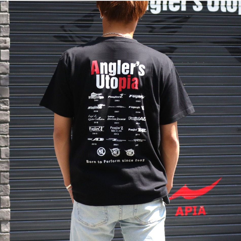 APIA T-Shirt Clasic Foojin 20th Anniversary Black