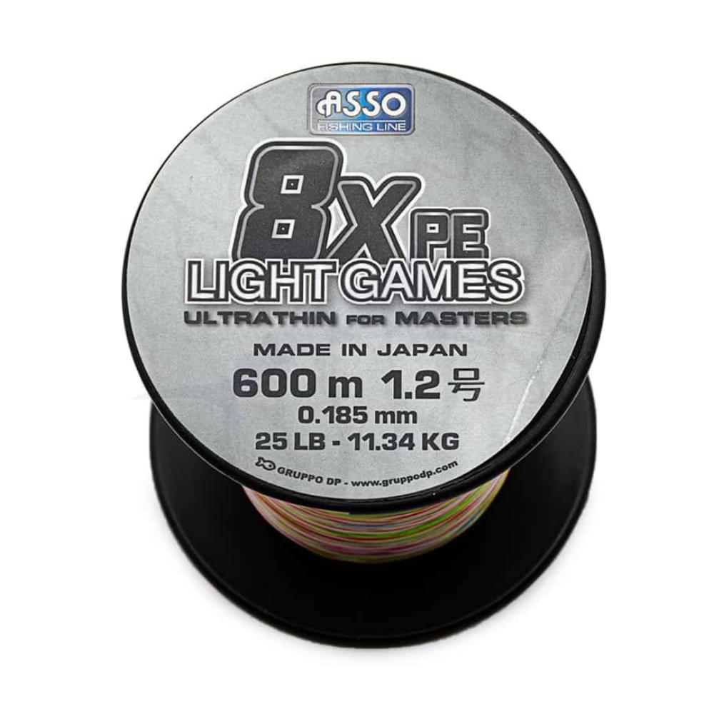 ASSO 8X Light Games Multicolor 600m