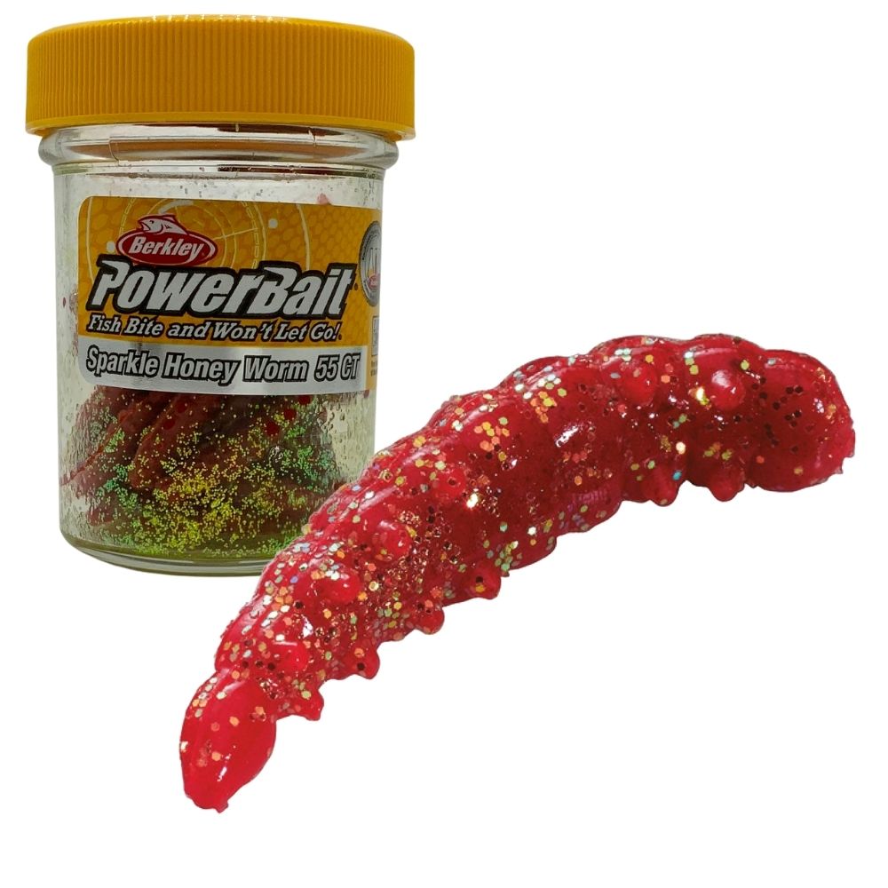 BERKLEY Powerbait Sparkle Honey Worms