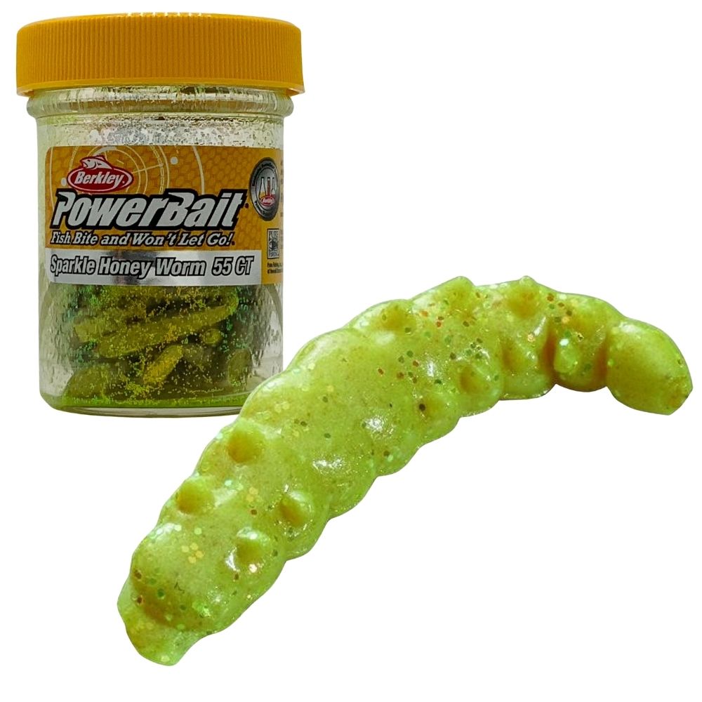 BERKLEY Powerbait Sparkle Honey Worms