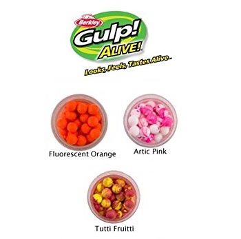 BERKLEY Gulp Alive Floating Salmon Eggs 58g
