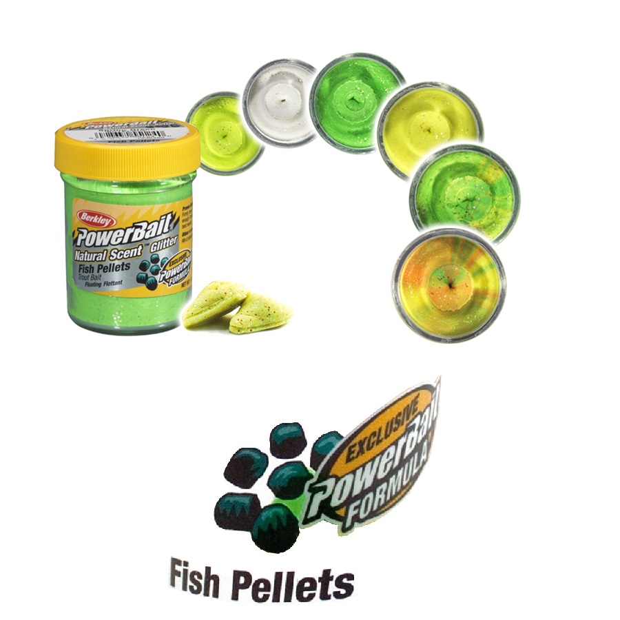 BERKLEY Natural Scent Trout Bait Fish Pellet 50g