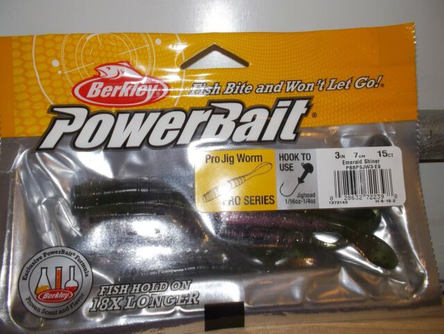 BERKLEY PowerBait Pro Jig Worm 8cm