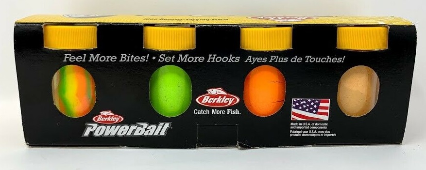 BERKLEY PowerBait Trout Bait Assortment 4x50g