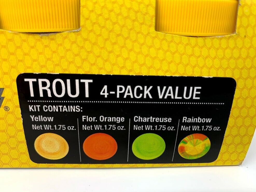 BERKLEY PowerBait Trout Bait Assortment 4x50g