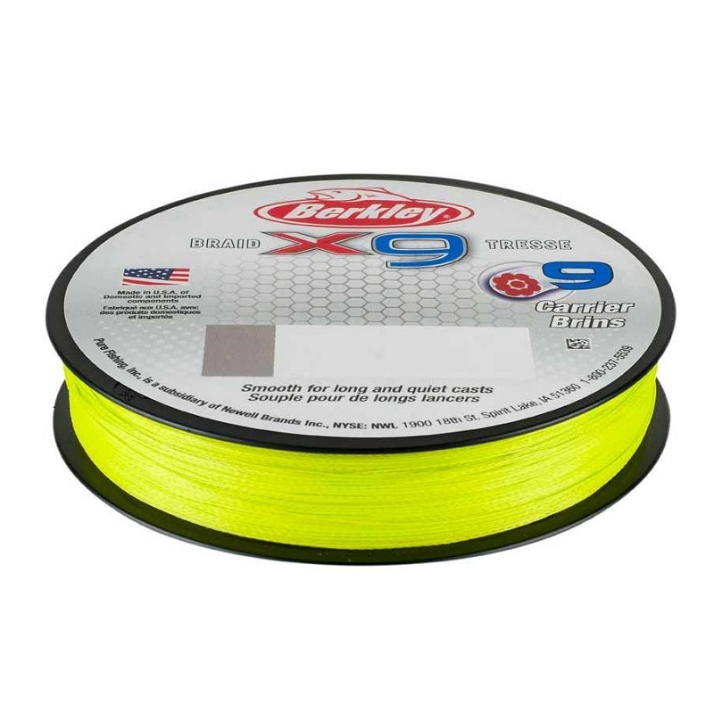 BERKLEY X9 Braid Flame Green 150m