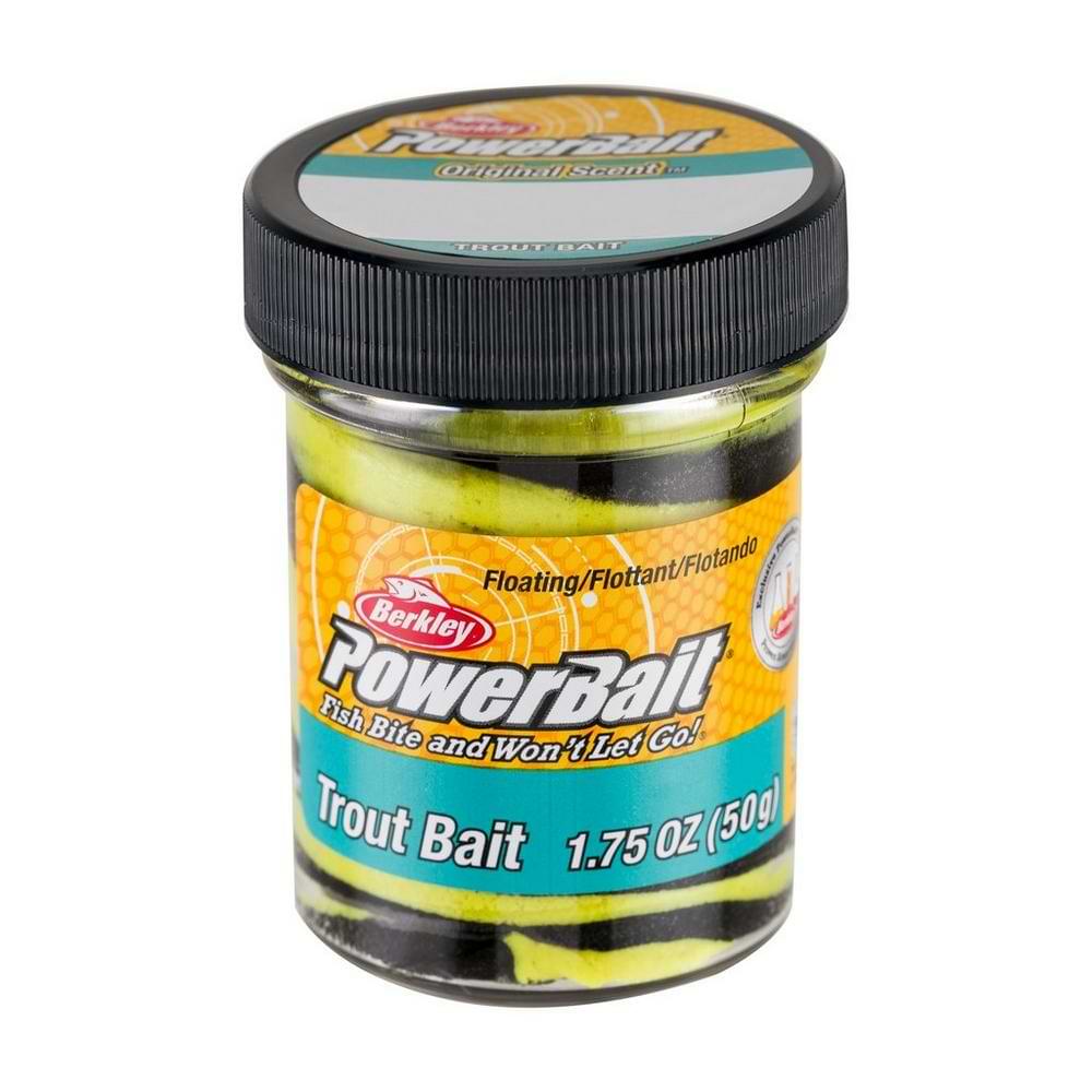 BERKLEY PoweBait Trout Bait Swirl Range 50g