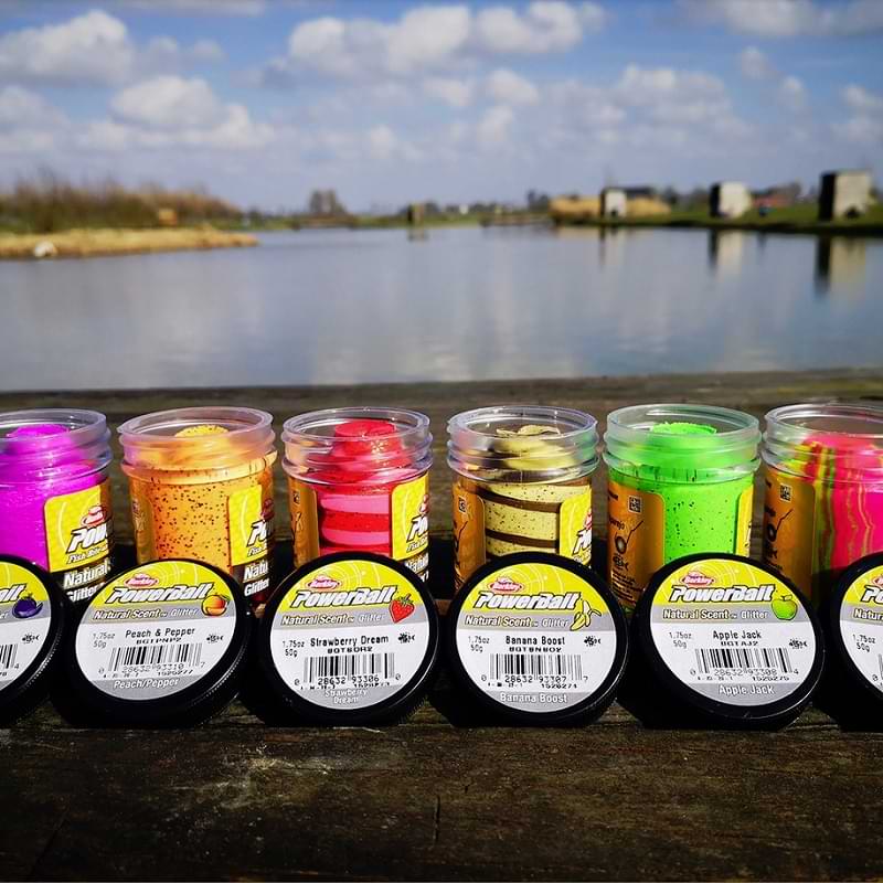 BERKLEY PowerBait Trout Dough Fruit Range 50g