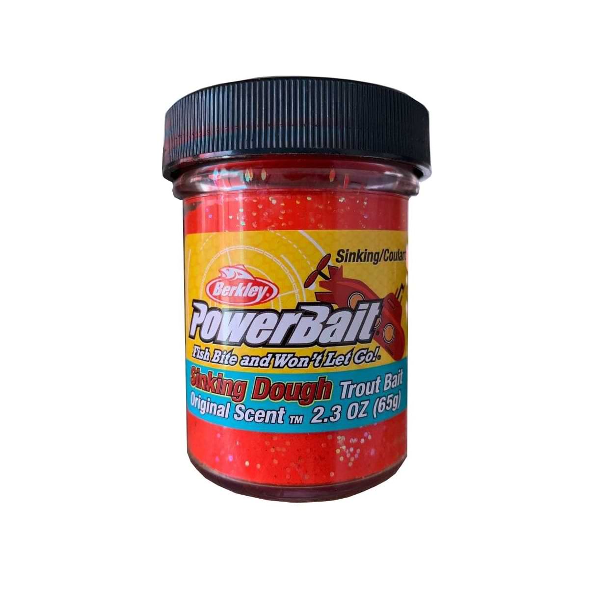 BERKLEY PoweBait Sinking Glitter Trout Bait 65g
