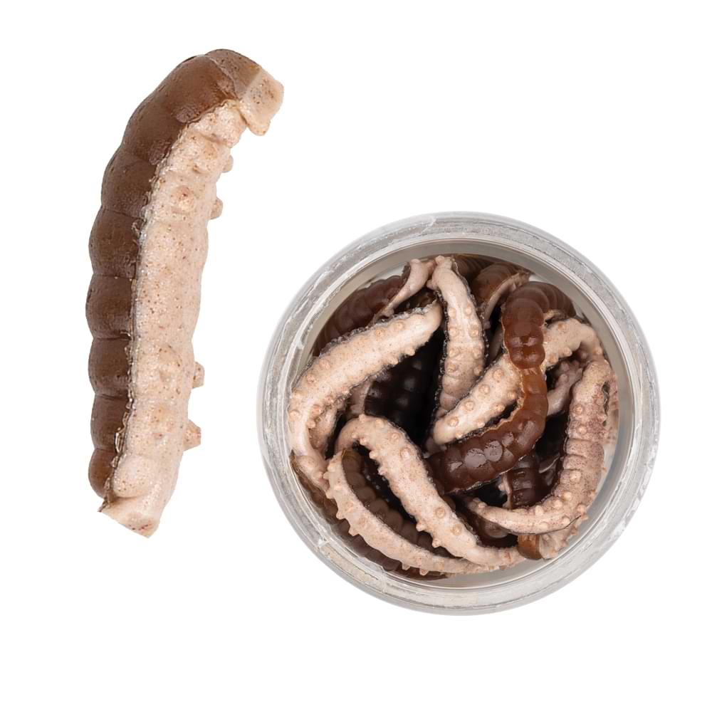 BERKLEY PowerBait Honey Worms - Bicolor