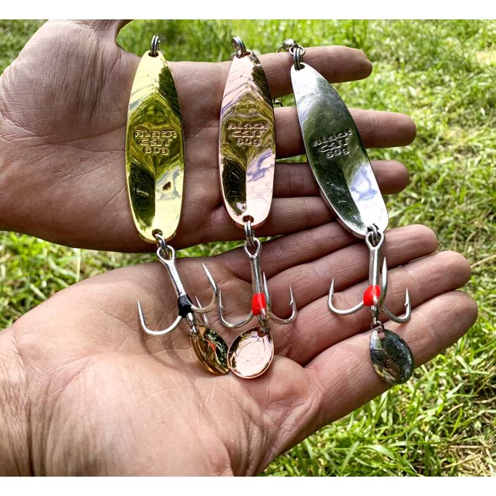 BLACK CAT Battle River Spoon 9cm 85g